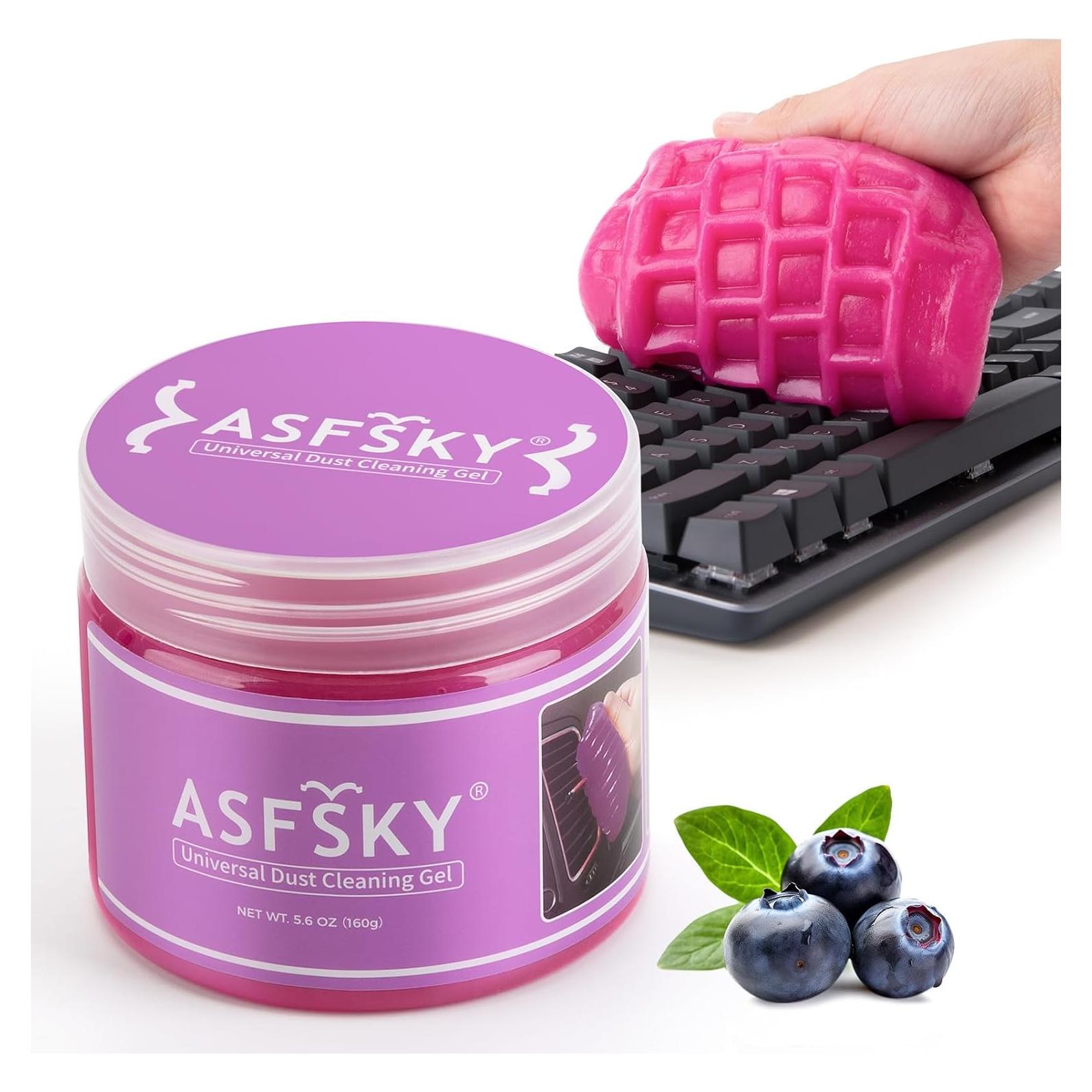 Gel Limpiador Universal ASFSKY 160g para Teclados y Coche