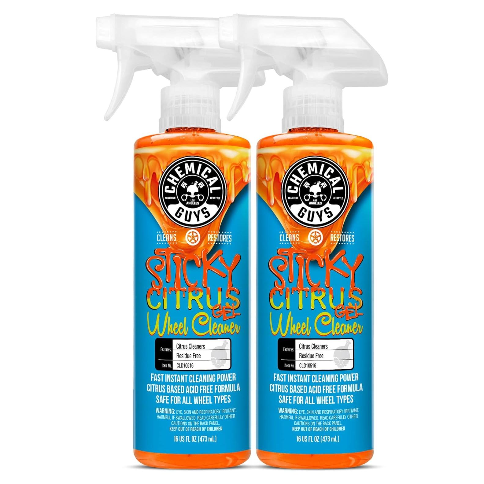 Gel Limpiador de Ruedas Cítrico Sticky Chemical Guys 2 Paquete 16 oz