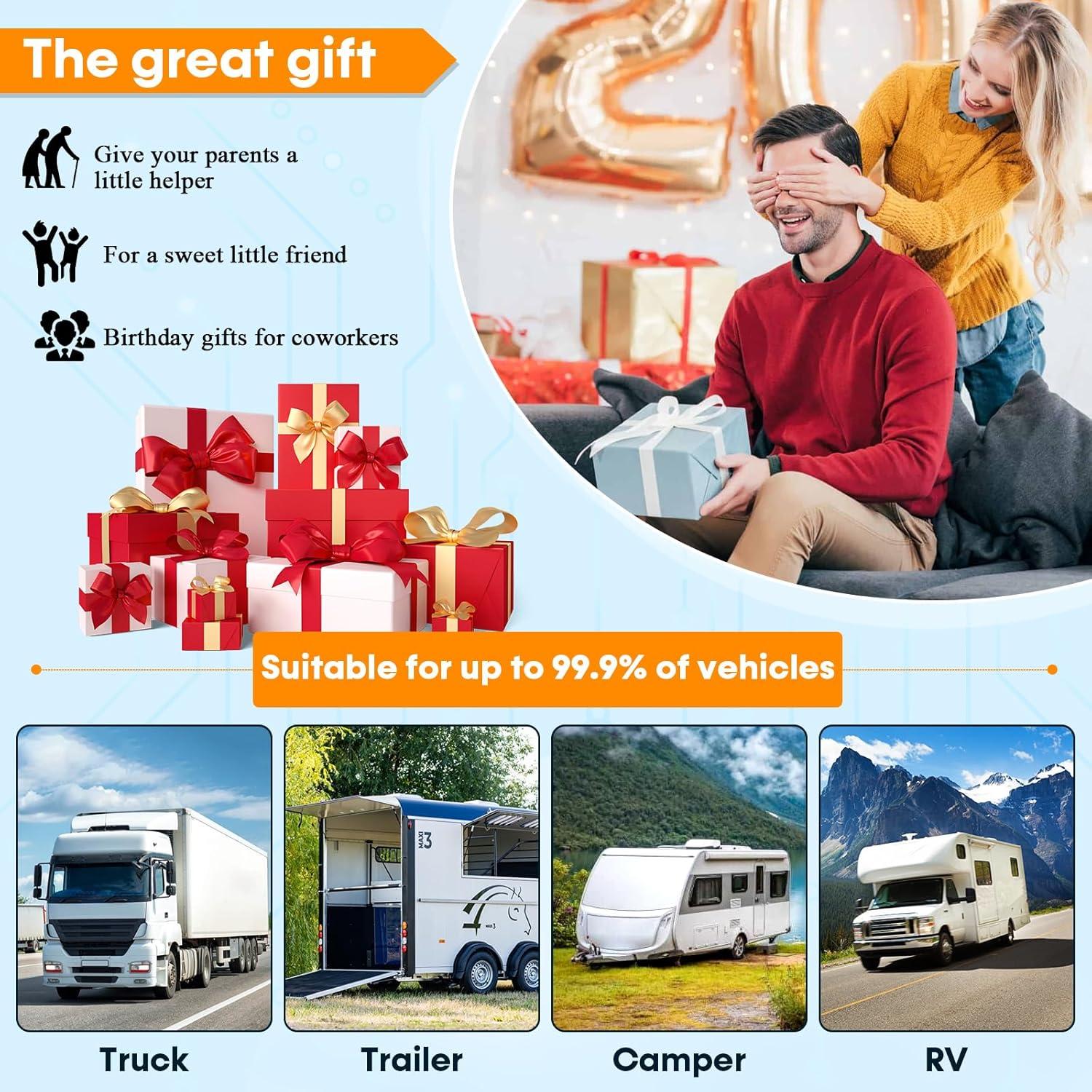 Cámara de Respaldo Inalámbrica Solar Pemacom P15 7" HD 1080P