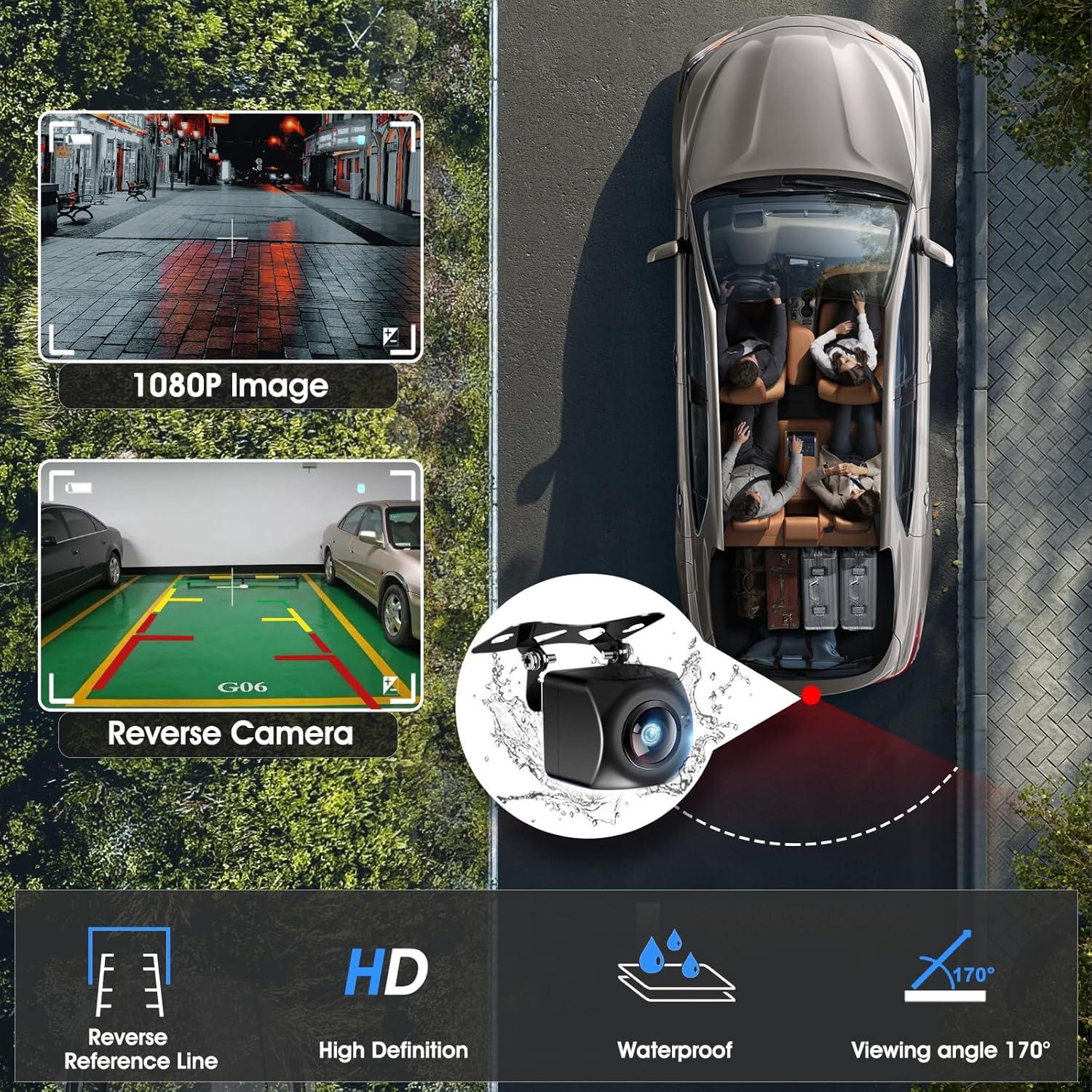 Estéreo de Coche Yongeid 7" con Apple CarPlay y Android Auto