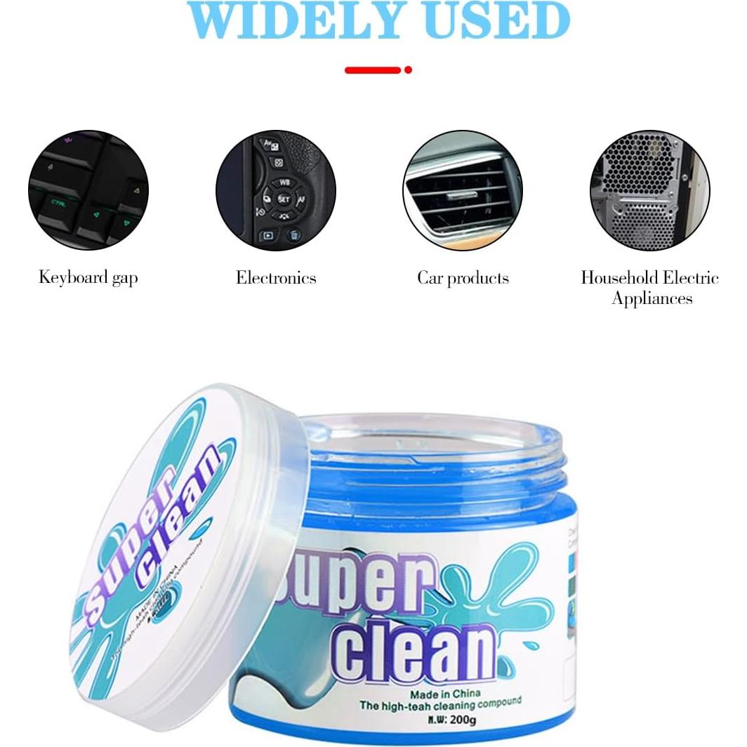 Gel de limpieza para coche KHGUZ 160g azul - Multiusos