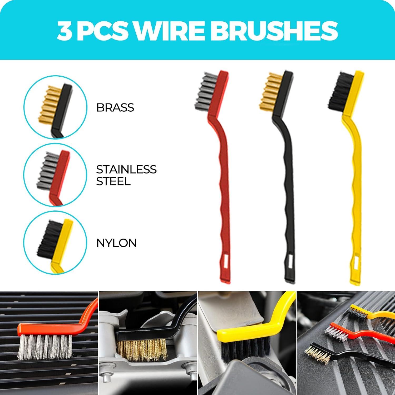 Kit de Detallado de Autos ALFLOD 30 Piezas con Gel y Cepillos