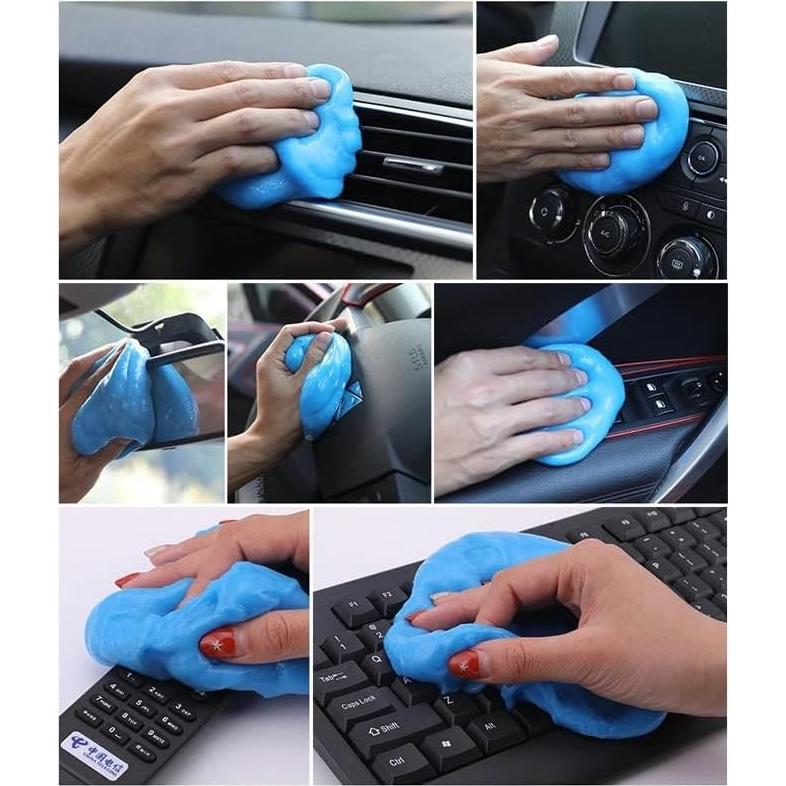 Kit de Limpieza de Gel para Autos Genérico Super Clean Azul