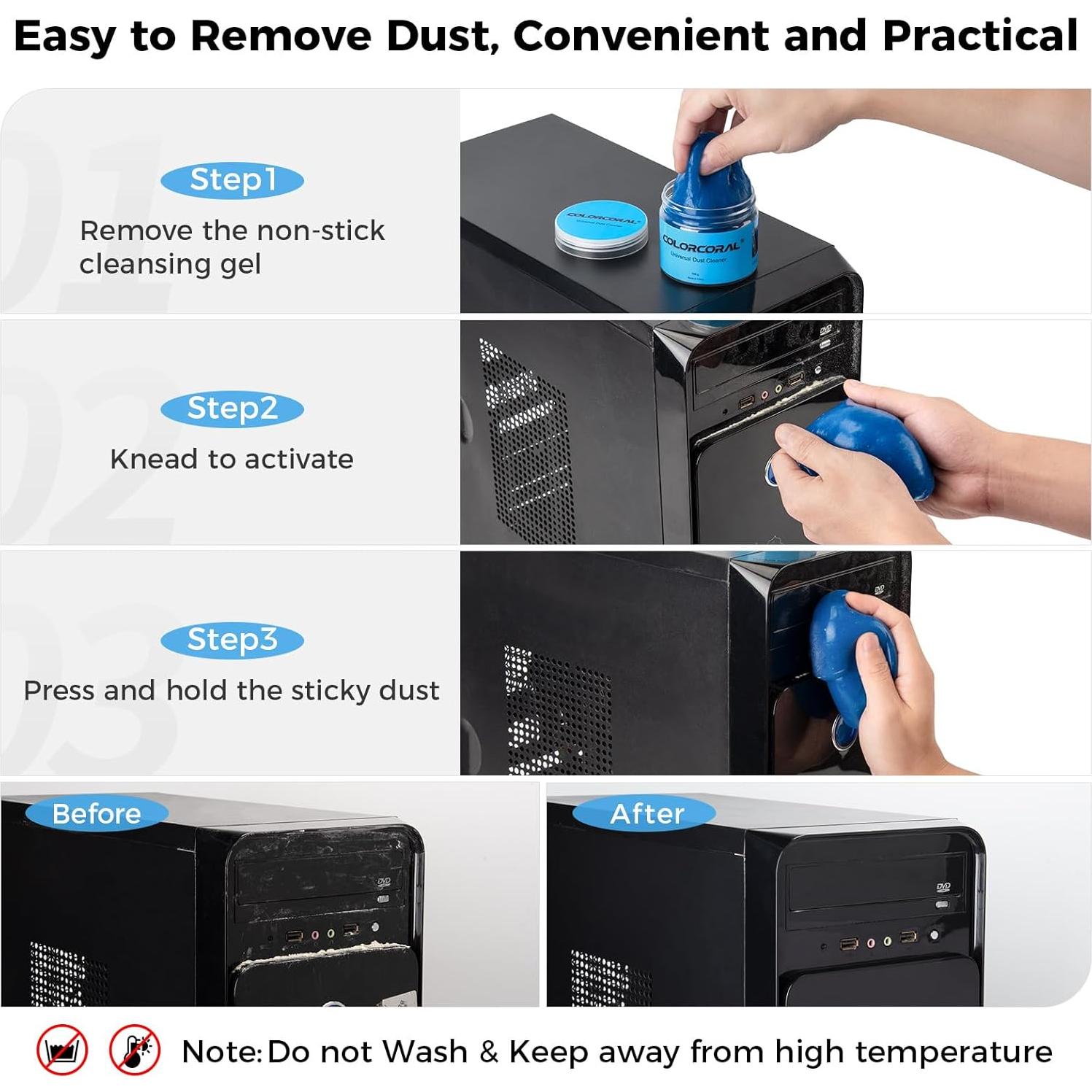 Gel Limpiador Universal COLORCORAL 160g Aroma Arándano