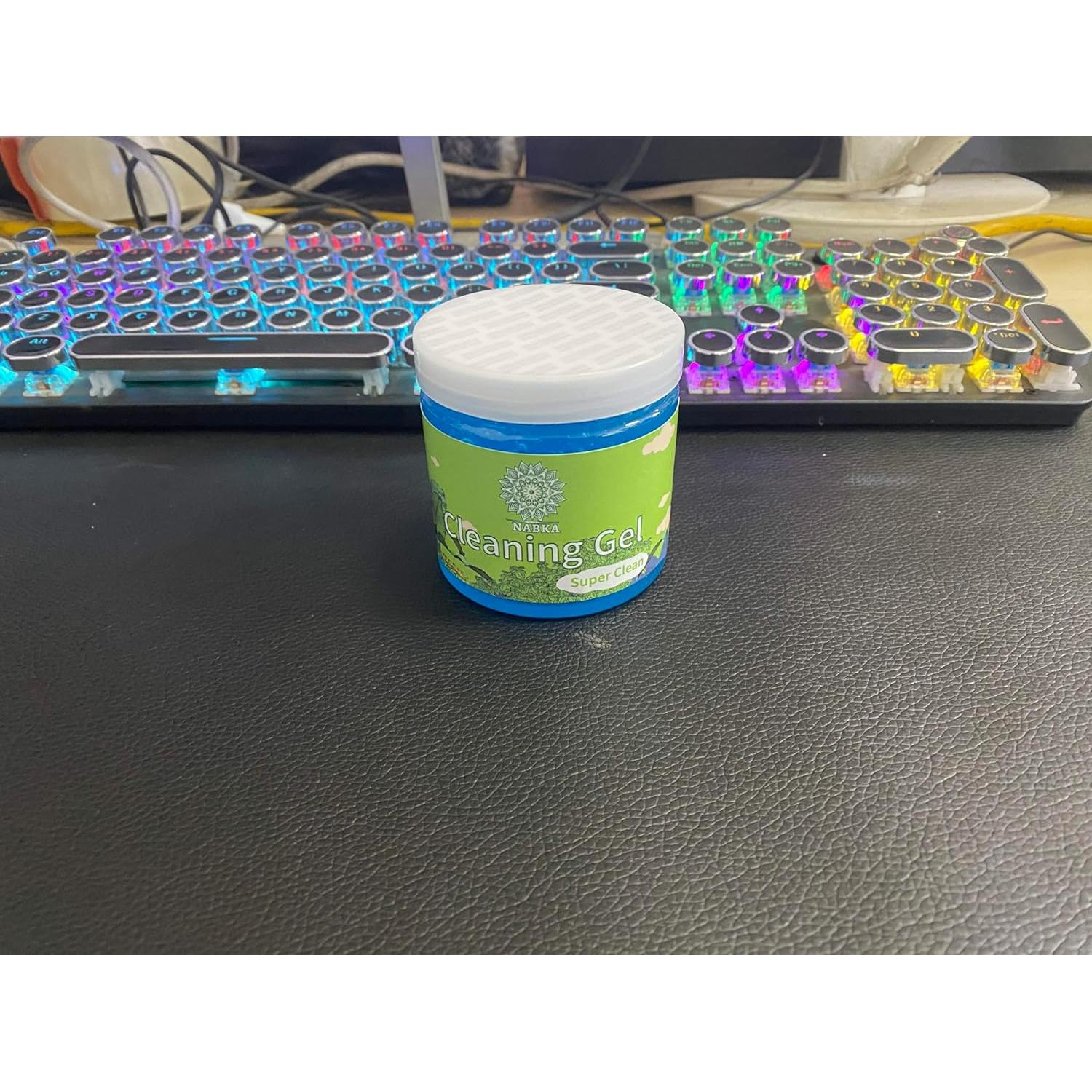 Gel de Limpieza NABKA OJLONG para Interior de Automóvil 181g