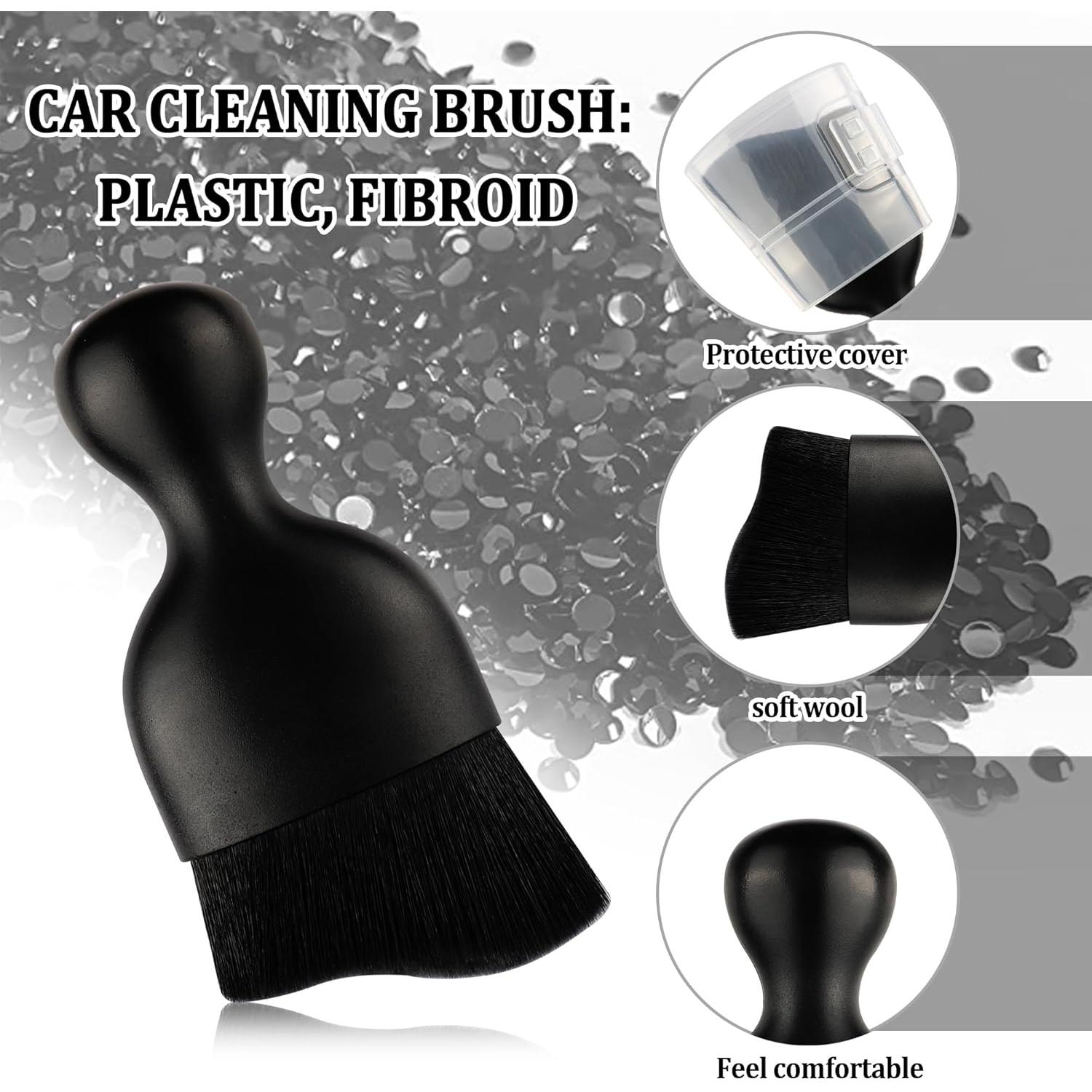 Kit de Limpieza Interior de Auto OFBAND con Gel y Cepillo