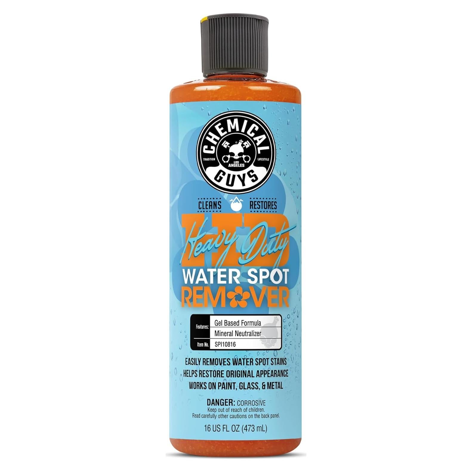 Removedor de Manchas de Agua Chemical Guys 473 ml - Gel para Pintura y Metal