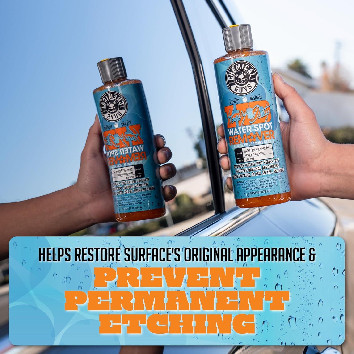 Removedor de Manchas de Agua Chemical Guys 473 ml - Gel para Pintura y Metal