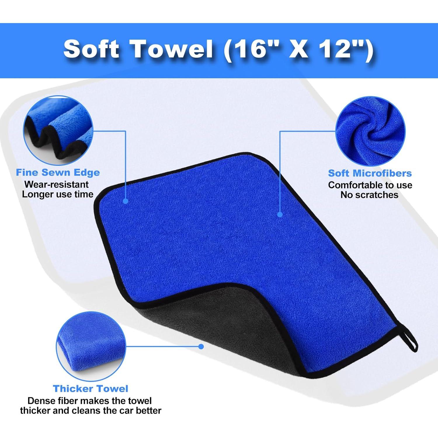 Kit de Limpieza de Coche Interior NIKCOSMK 15 Piezas