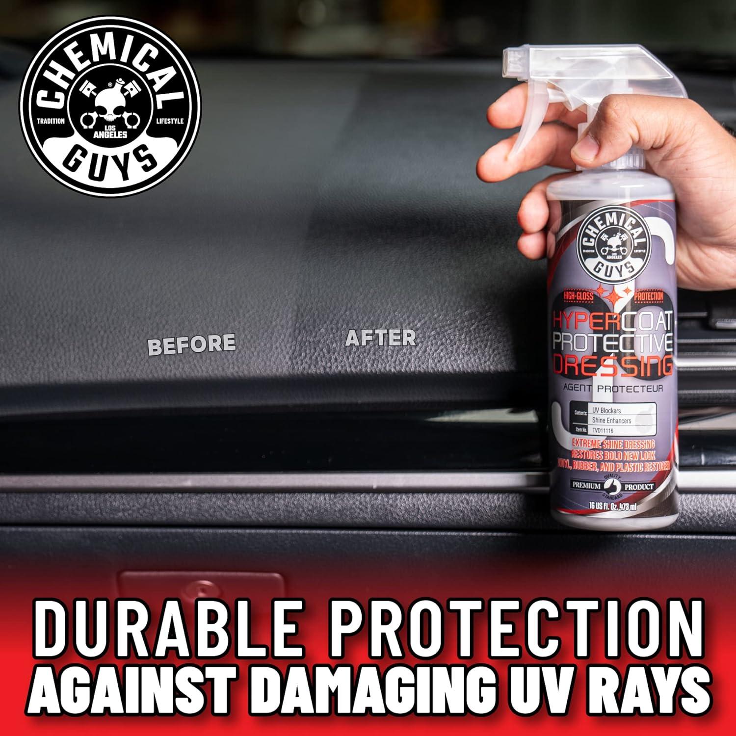 Chemical Guys G6 HyperCoat 473 ml - Protector Brillante para Vinilo, Caucho y Plástico