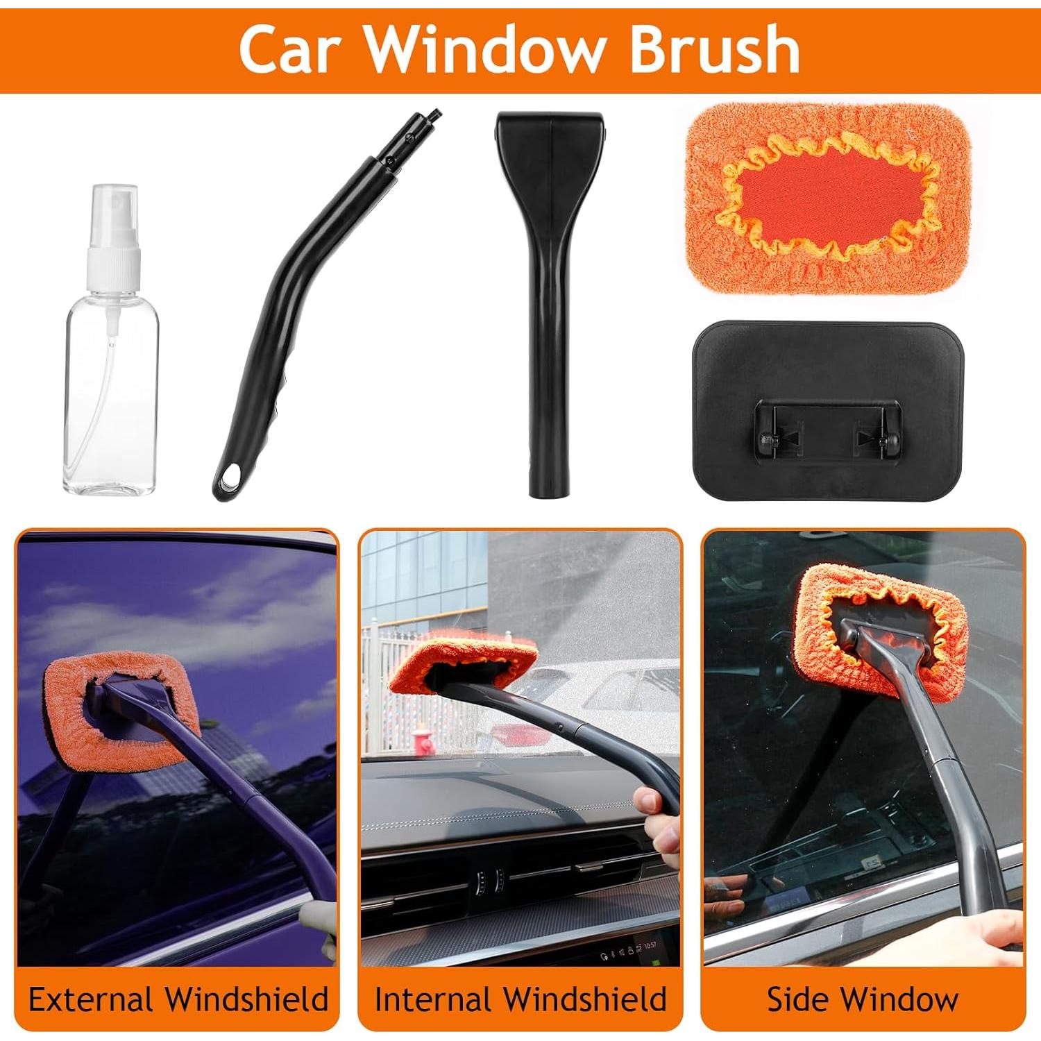 Kit de Limpieza de Coche Thinkwork 17 Piezas - Interior y Exterior