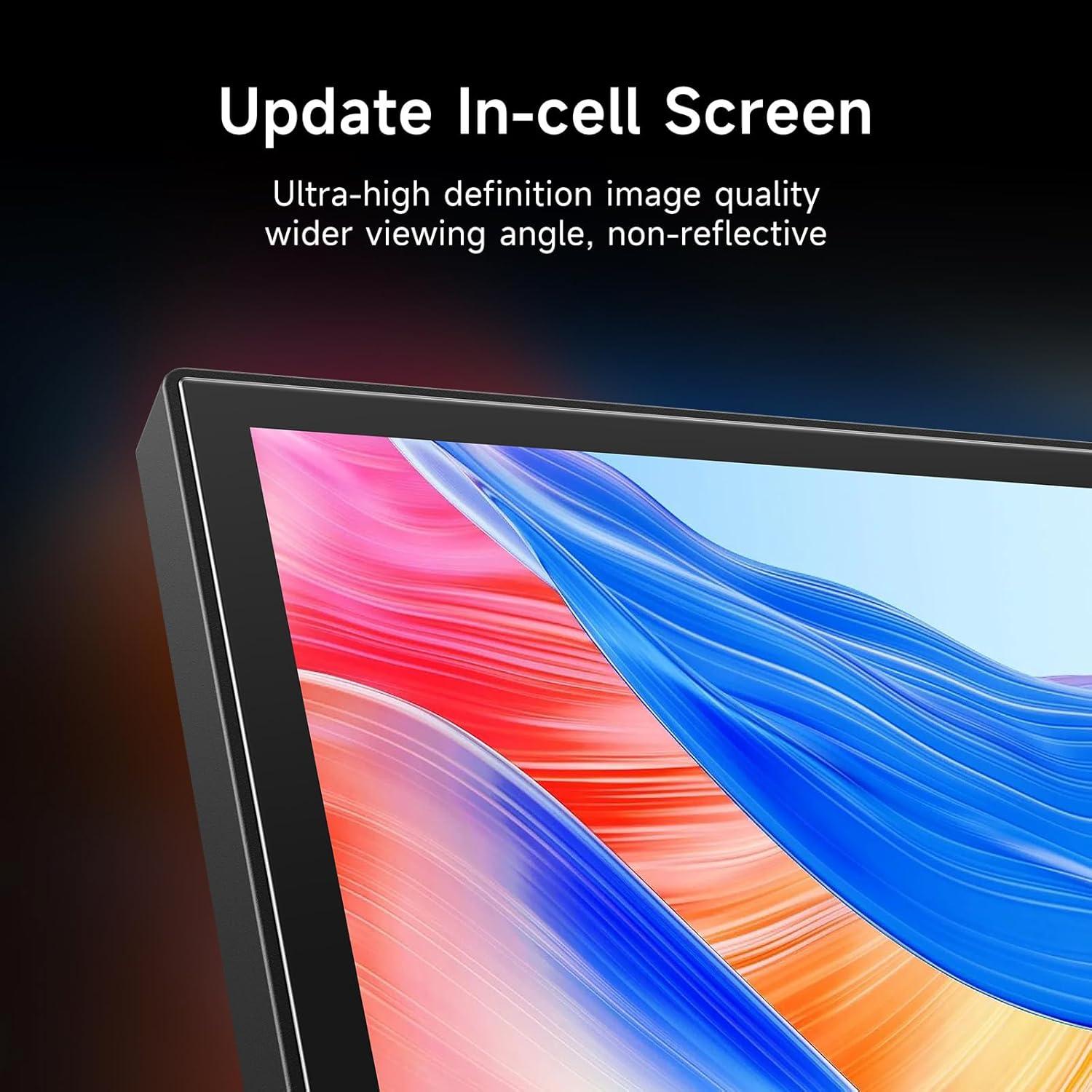 Upgrade Wireless Carplay Screen for Car with 4K Dash Cam, 11.26'' Portable A-pple CarPlay & Android Auto Car Stereo Touchscreen with Backup Camera, Mirror Link/GPS Navigation/Bluetooth/Siri/FM