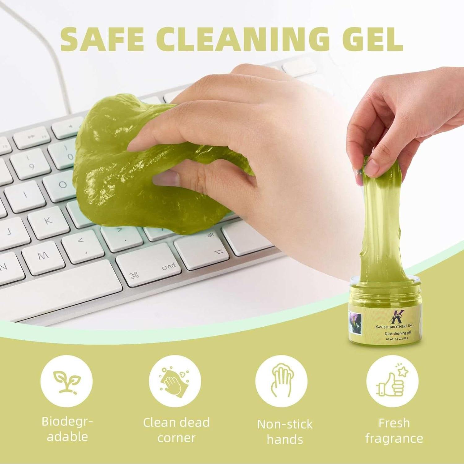 Gel Limpiador Universal Kavish 160g para Teclados y Coche