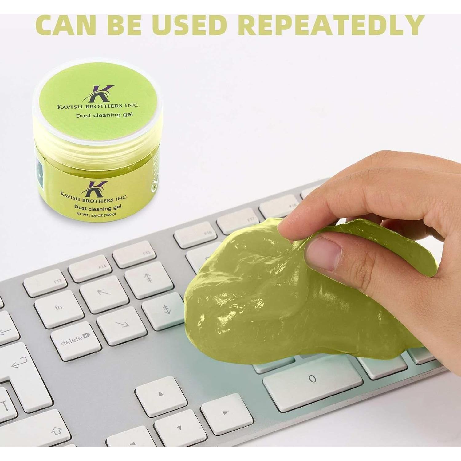 Gel Limpiador Universal Kavish 160g para Teclados y Coche