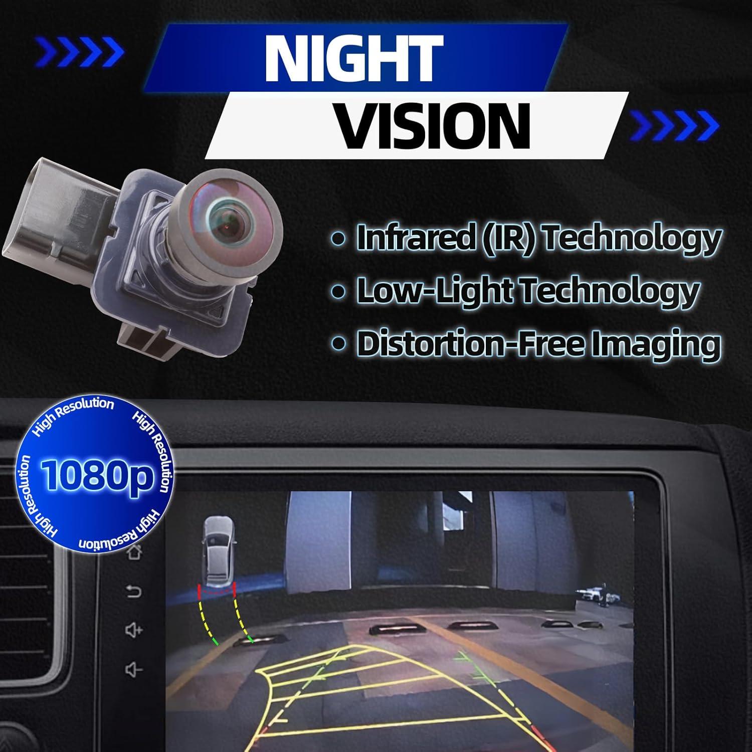 Cámara de Respaldo MITZONE 1080P para Ford Fusion 2013-2016