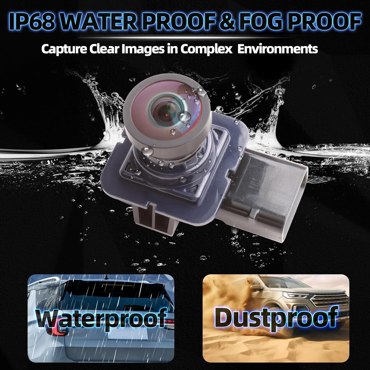 Cámara de Respaldo MITZONE 1080P para Ford Fusion 2013-2016