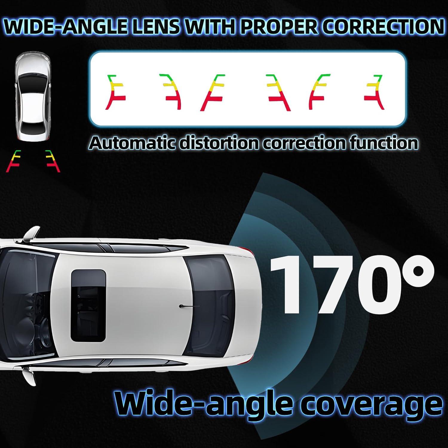 Cámara de Respaldo MITZONE 1080P para Ford Fusion 2013-2016