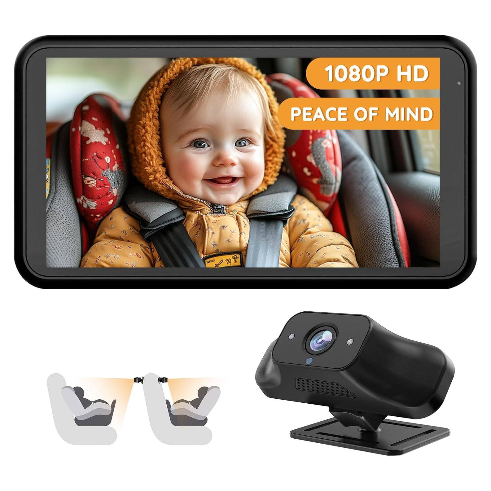 Cámara de Auto para Bebés Babyvue BC1 1080P HD 4.5"