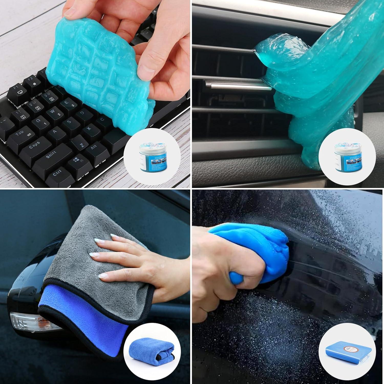 Kit de Limpieza para Automóviles Outigu - 3 Barras de Arcilla 100g