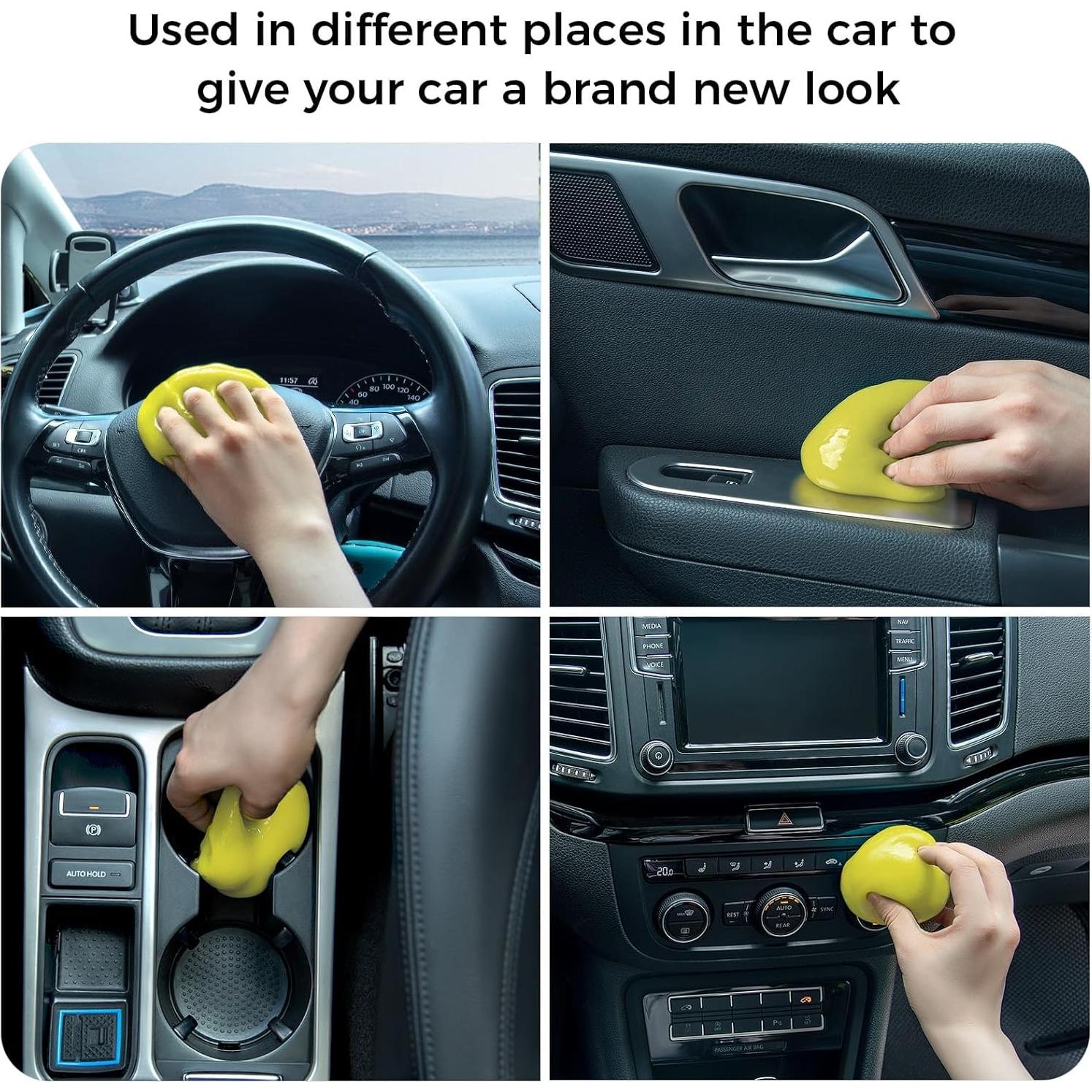 Gel de limpieza universal ColorCoral 4 paquetes aroma limón