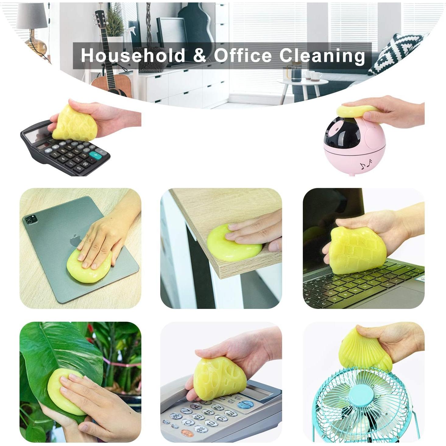 Gel de limpieza universal ColorCoral 4 paquetes aroma limón