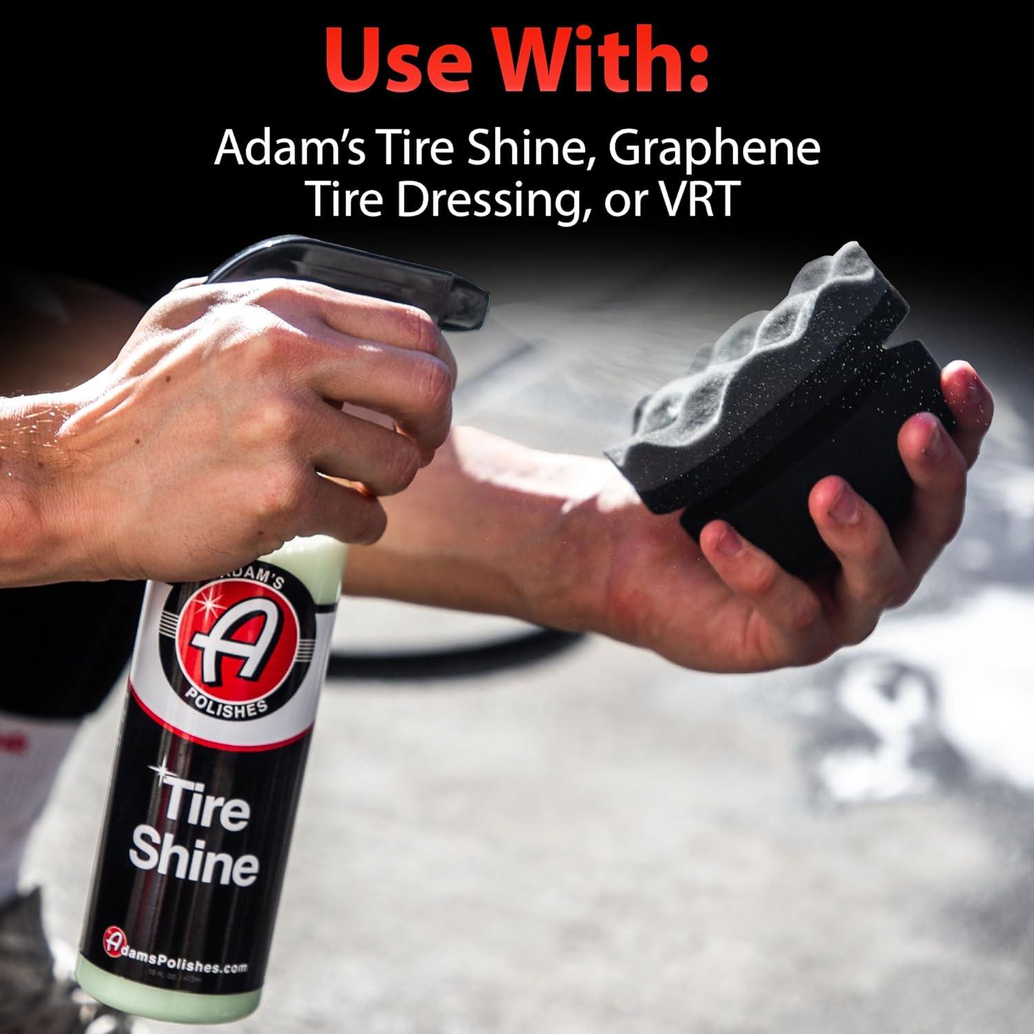 Aplicador de Neumáticos Pro Hex Grip Adam's - Paquete de 3