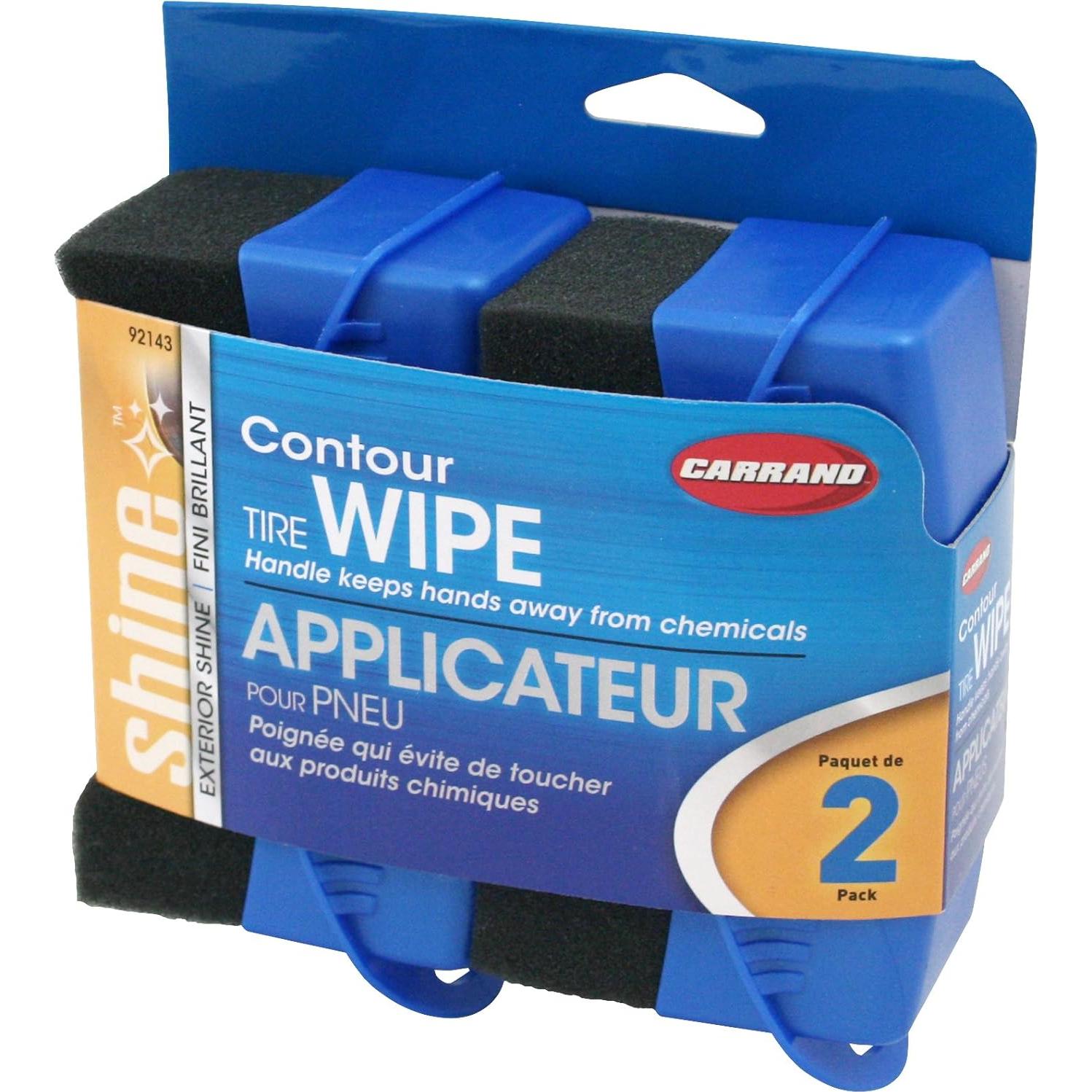Toallita para Neumáticos Carrand 92143 - Paquete de 2