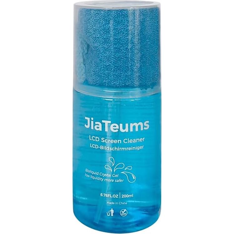 Limpiador de Pantallas Sin Goteo Jiateums 200ml - Spray para TV y Dispositivos