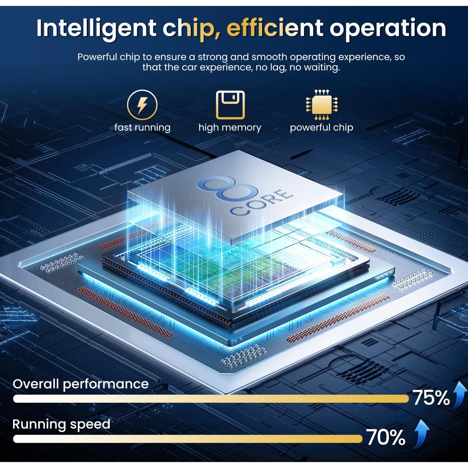 Radio Estéreo 10.1" Honda Accord 2003-2007 Jingelsye 4GB RAM 32GB