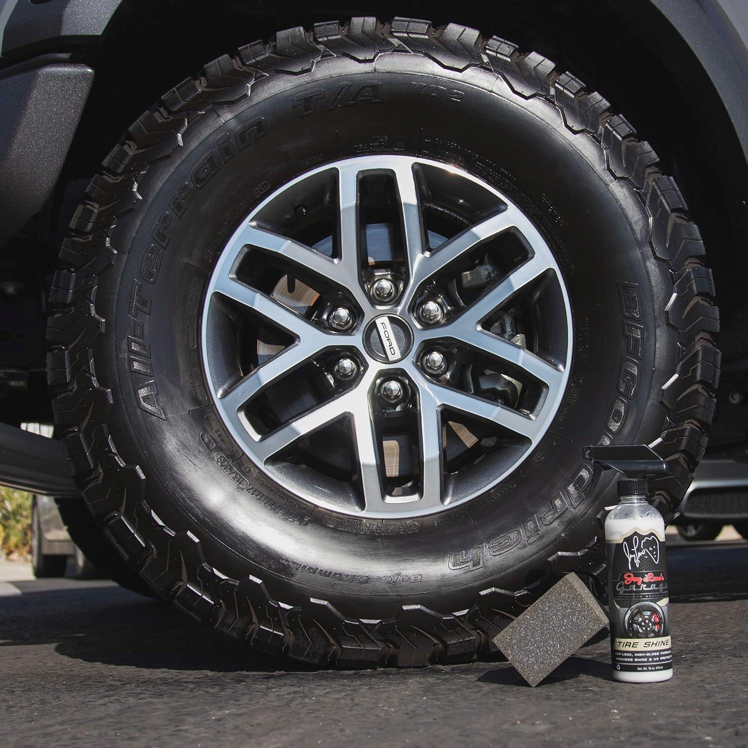 Brillo de Neumáticos Garage de Jay Leno - 473 ml - Alto Brillo
