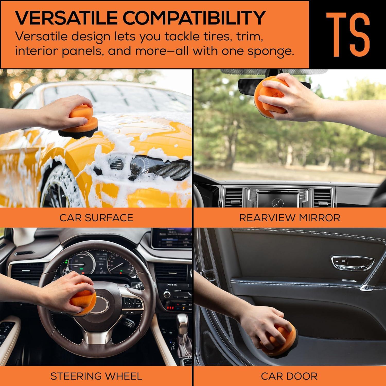 Aplicador de Brillo para Neumáticos Suds Lab TS - Reutilizable