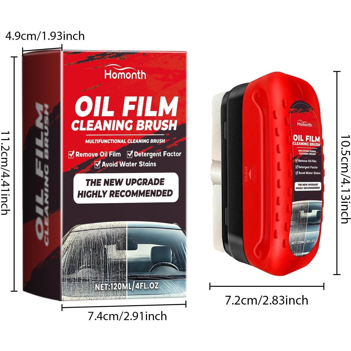 Cepillo de Limpieza de Vidrio Automotriz 2 PCS - Antiniebla 2025