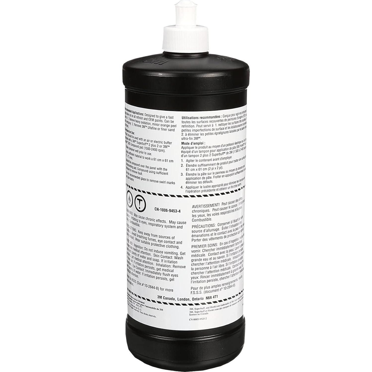 Compuesto Abrasivo 3M 05954 Alta Dureza 946 mL para Pintura