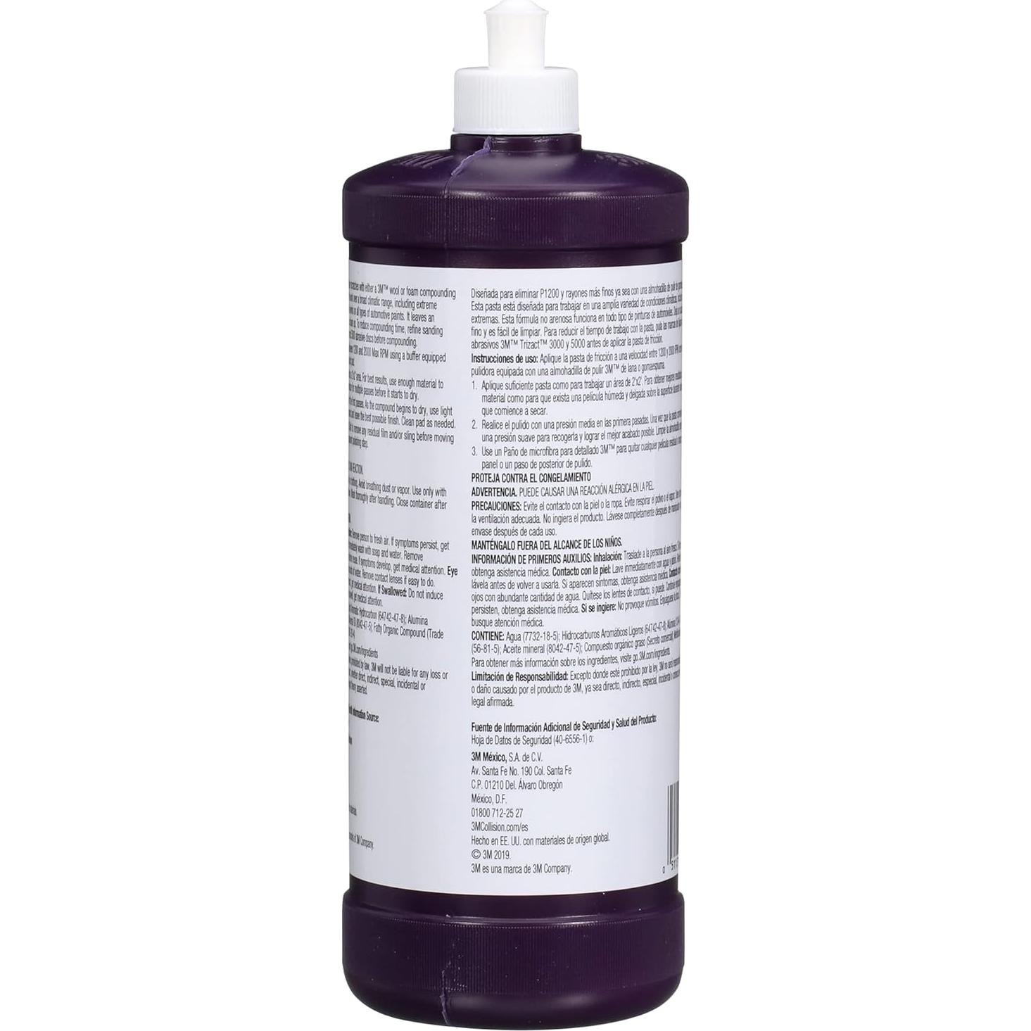 Compuesto Abrasivo 3M Perfect-It EX AC 36060, 0.91 kg, Corte Rápido