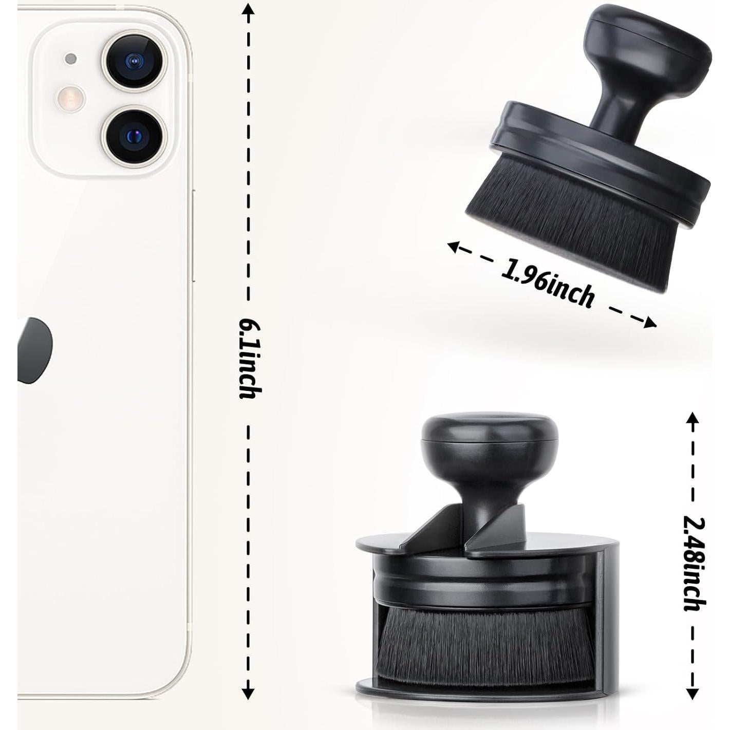 Aplicador de Brillo para Neumáticos BABYSHEEP Negro - Cepillo Vegano