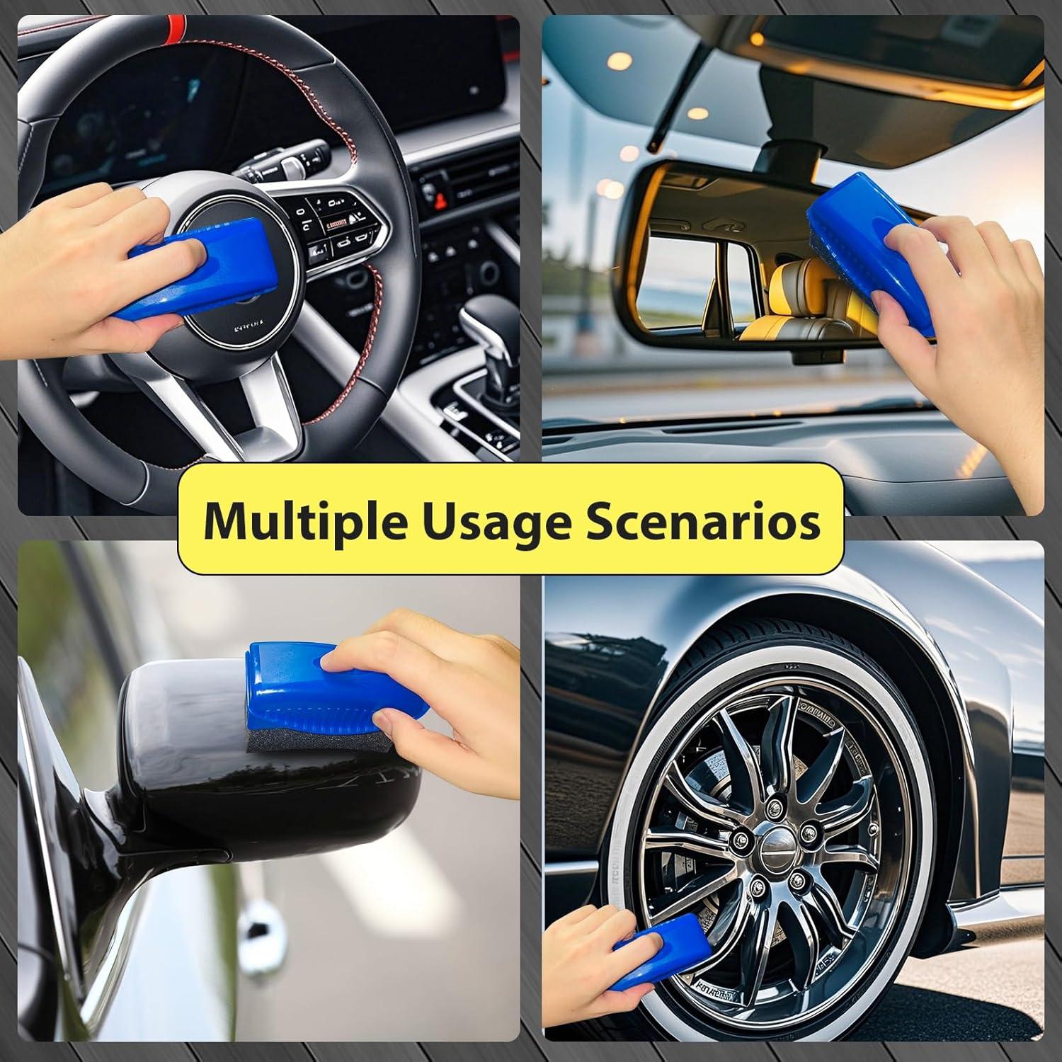 Almohadillas Aplicadoras de Brillo para Neumáticos RXALASKA - 2 Pcs