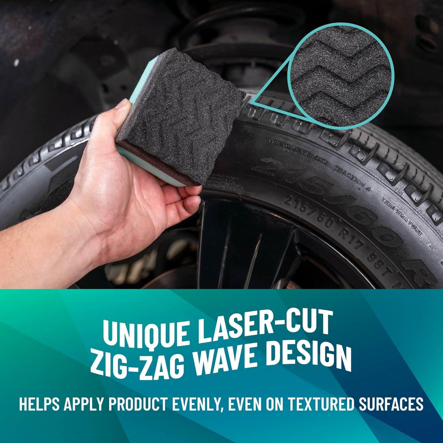 Aplicador DuraFoam Wonder Wave Chemical Guys - Paquete de 4