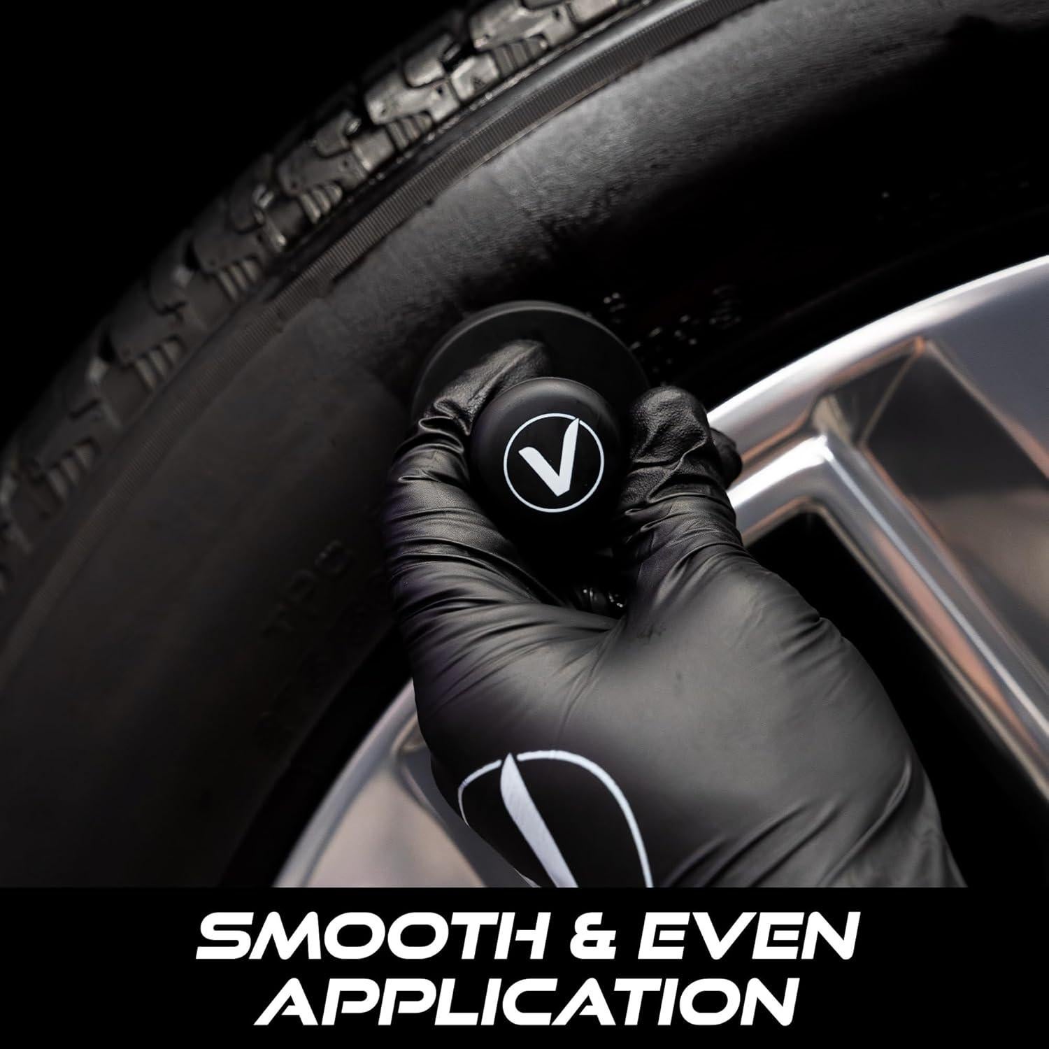 Cepillo Aplicador de Brillo para Neumáticos VIKING 5.8 cm