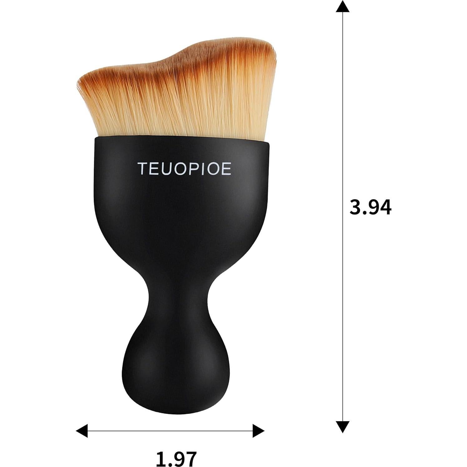 Cepillo de Limpieza Interior de Coche TEUOPIOE Marrón 10g