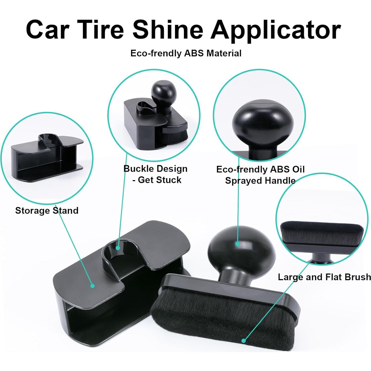 Brocha Aplicadora de Brillo para Neumáticos UNIMEIX Grande