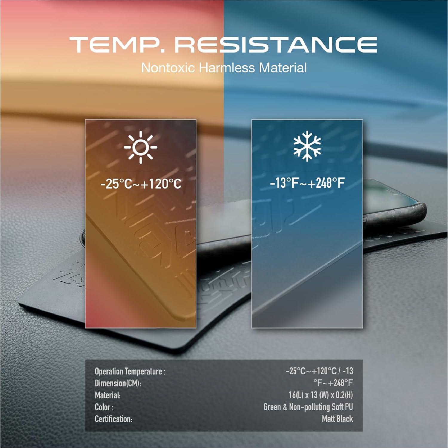 Alfombrilla Antideslizante JIMISHA 16x13 cm Gel Multifuncional