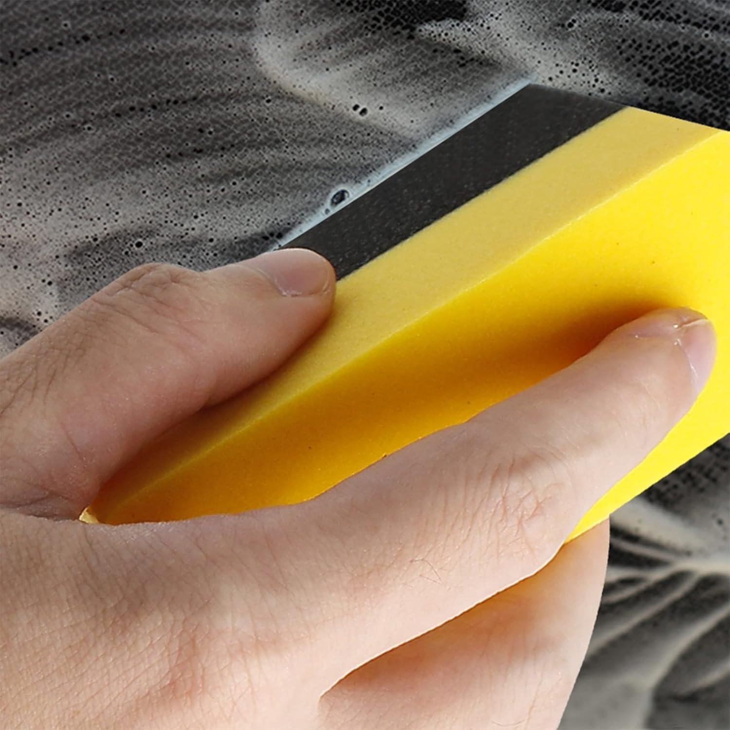 6 Almohadillas de Aplicador de Brillo para Neumáticos Unlorspy