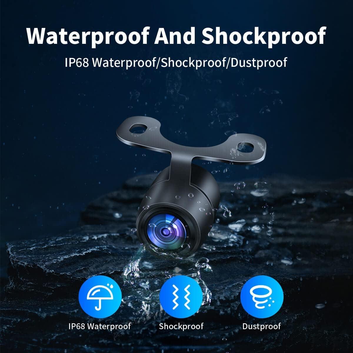 Cámara de Reversa Automática PTOHYU HD a Prueba de Agua