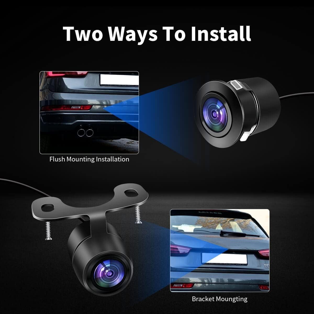 Cámara de Reversa Automática PTOHYU HD a Prueba de Agua