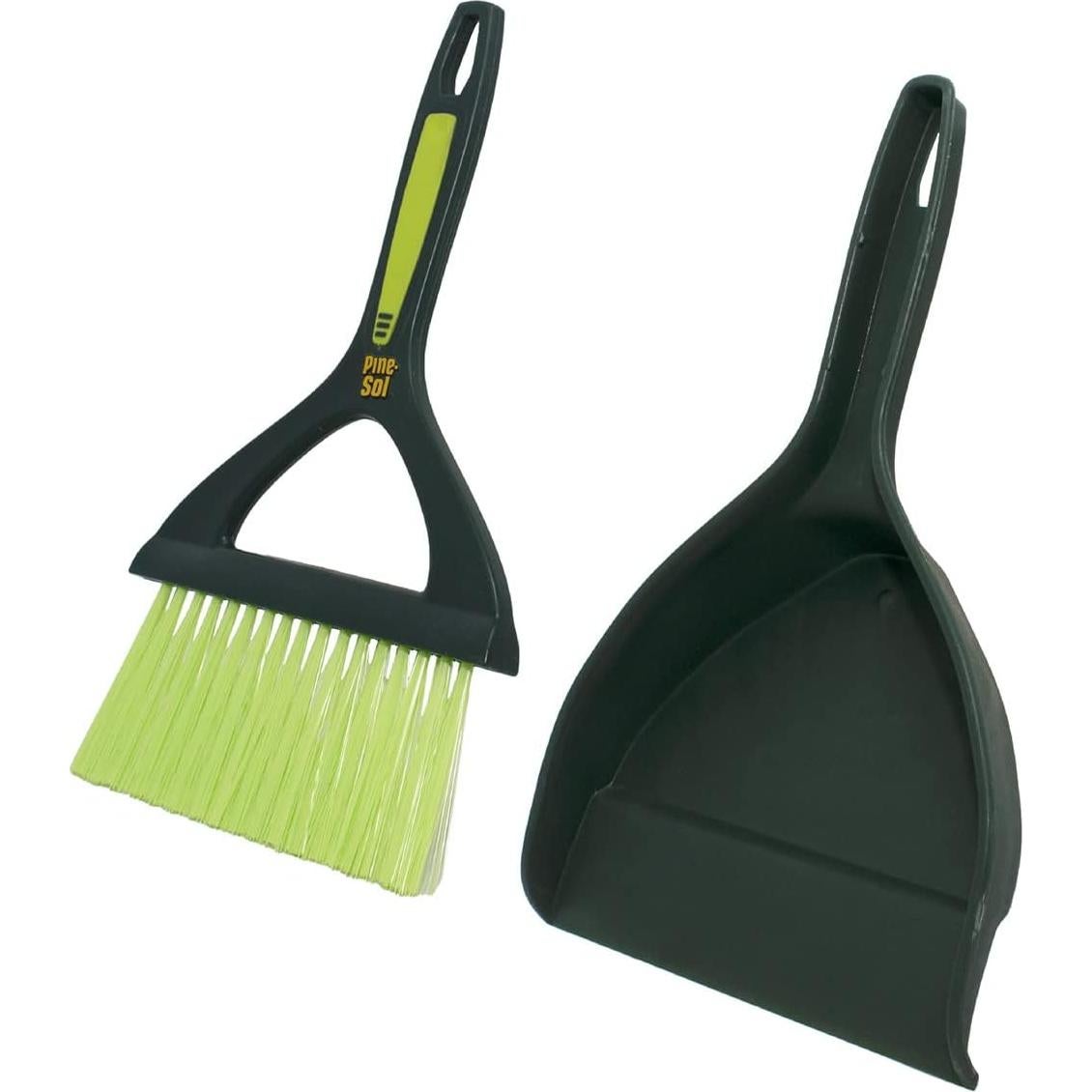 Juego de Mini Recogedor y Cepillo Pine-Sol Verde Compacto