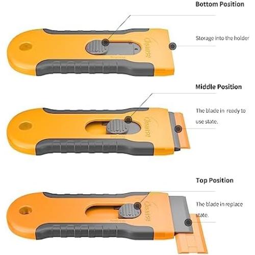 Raspador de Cuchilla de Plástico Cleanse 100 Pcs 130g