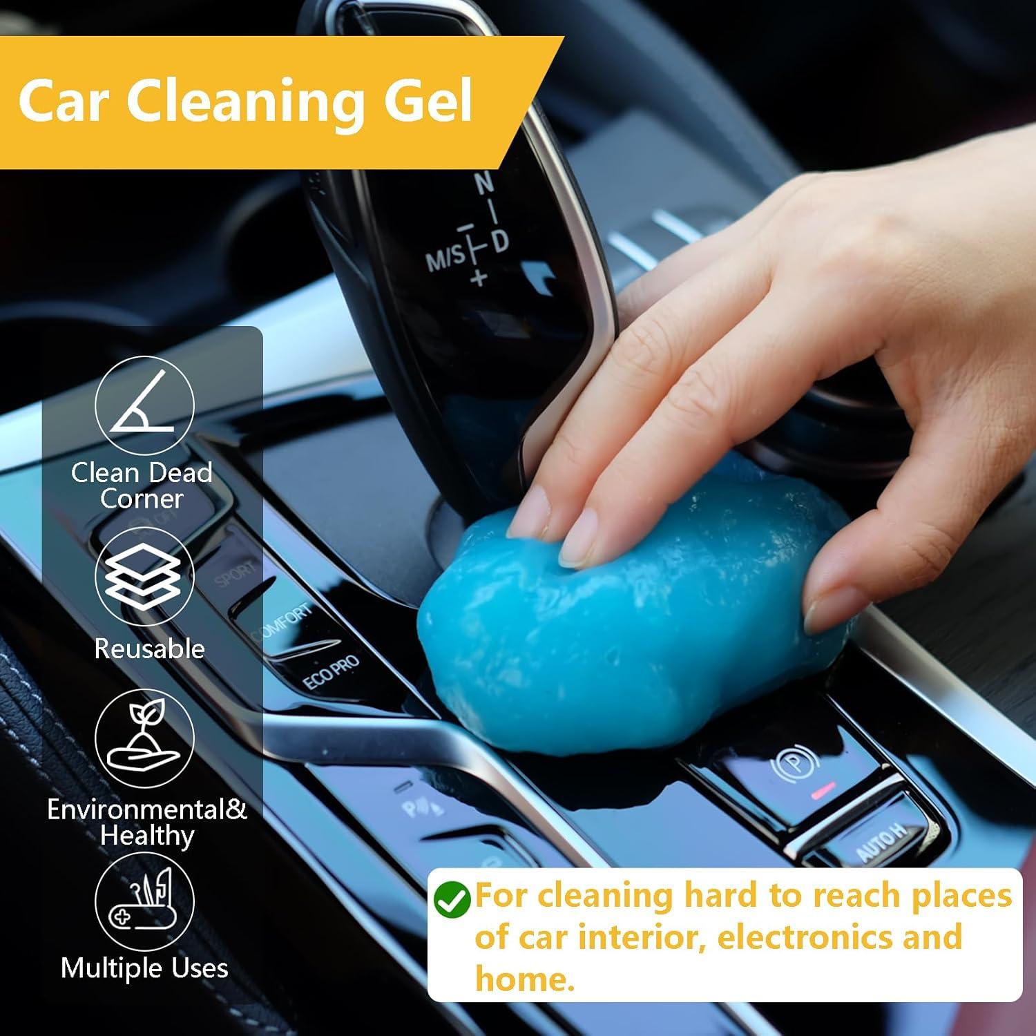 Kit de Detallado de Autos Gven G20241121 con 4 Cepillos y Gel