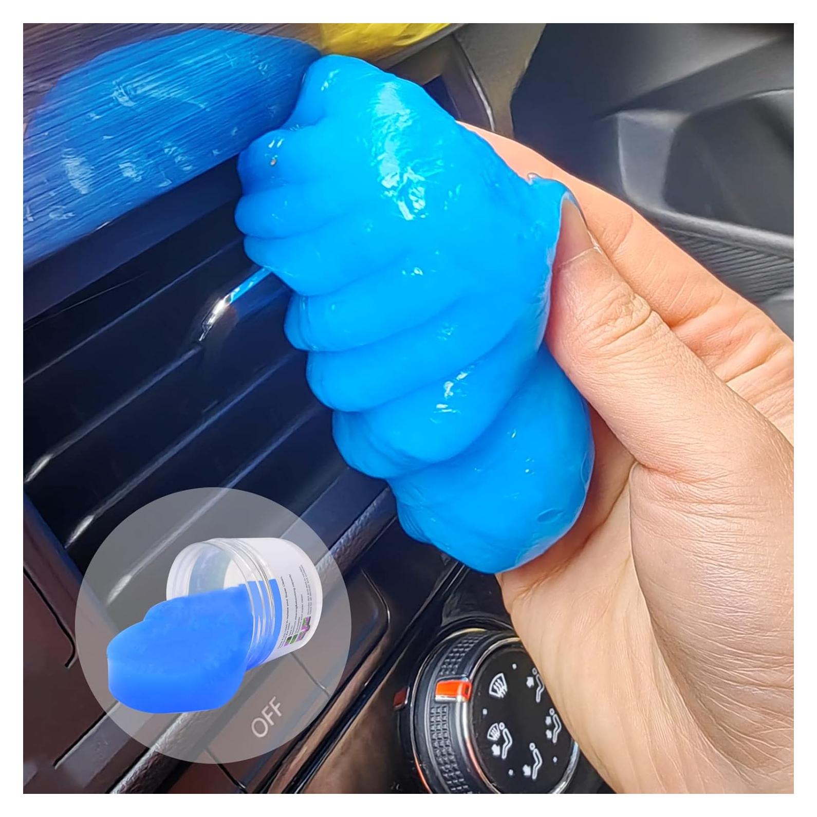 Gel de limpieza universal Stymart 160g - Azul, ecológico y reutilizable