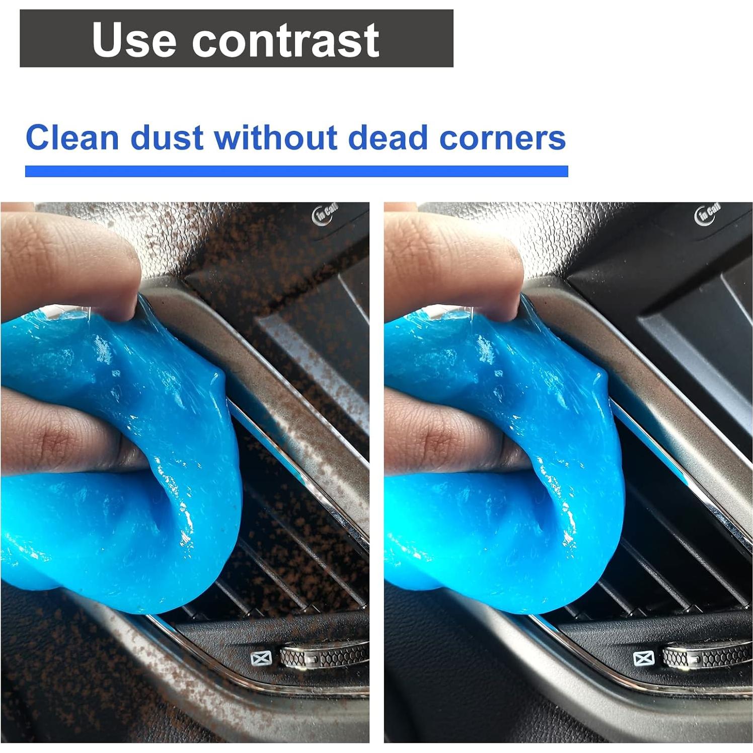 Gel de limpieza universal Stymart 160g - Azul, ecológico y reutilizable