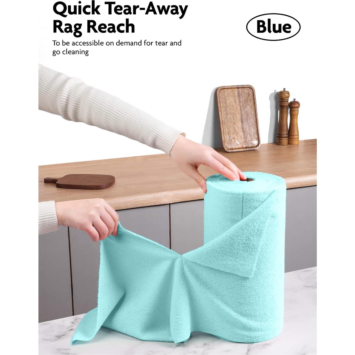 Toallas de Microfibra Fantasticlean - 40 Unidades 30x30 cm Azul